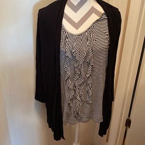 Croft & Barrow XL one piece tank and sweater